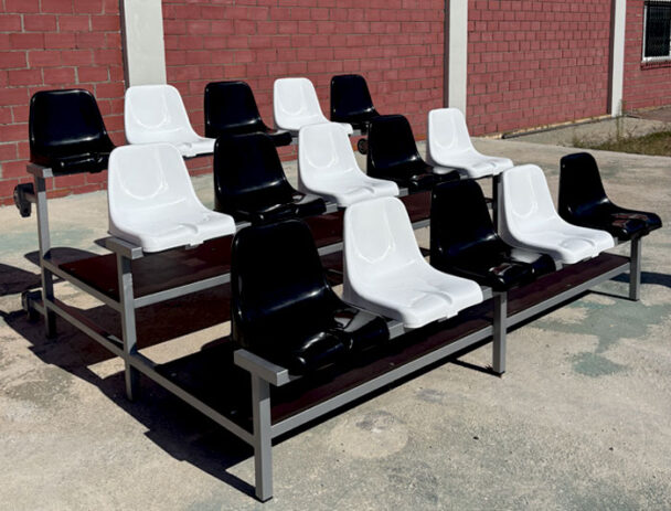 Κερκίδα Γηπέδου 2,50m - 15 Θέσεων