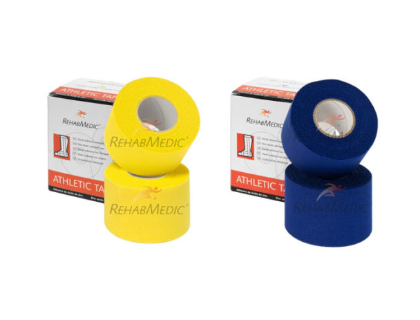 Athletic tape colored