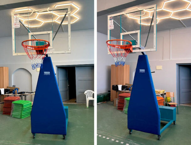 Μπασκέτα Φορητή με ρύθμιση ύψους