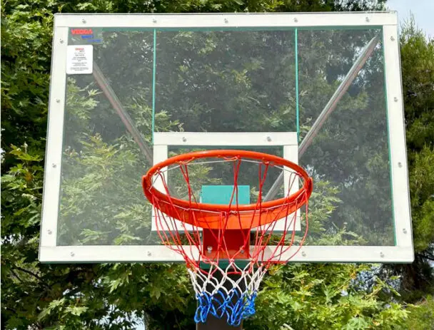 Πλήρες σετ ταμπλό 180x105cm  για μπασκέτα Ολυμπιακού τύπου