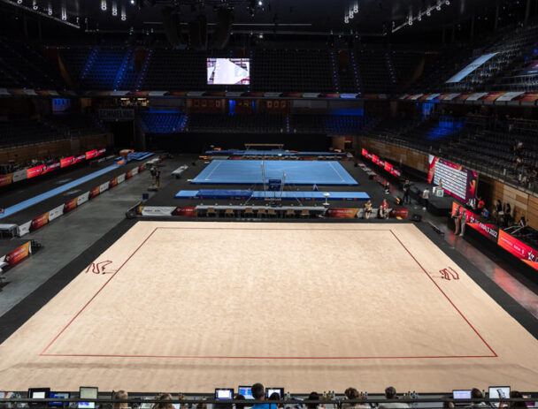 Μοκέτα ρυθμικής Γυμναστικής Tel Aviv Spieth