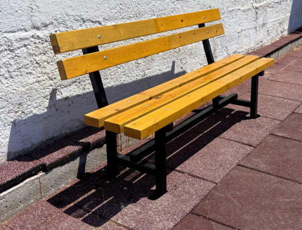 Παγκάκι Πλατείας Βιδωτό με 5 ξύλα- 160 cm