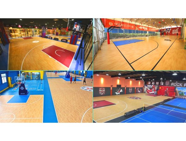 Δάπεδο PVC Κλειστού Γηπέδου Μπάσκετ FIBA