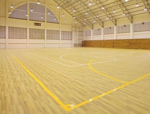Δάπεδο PVC Κλειστού Γηπέδου Μπάσκετ FIBA