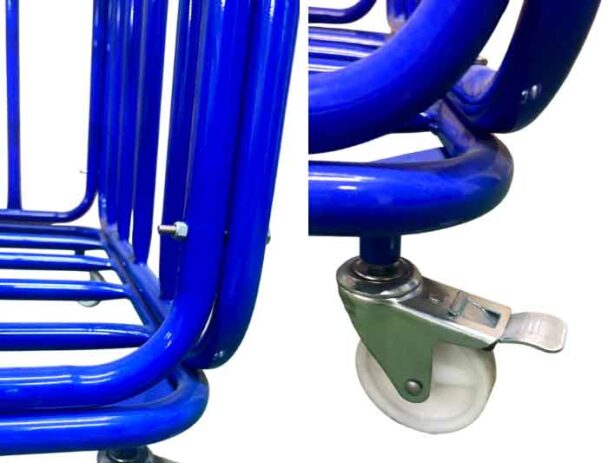 Μεταλλικό καλάθι μεταφοράς μπαλών