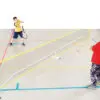Πτυσσόμενο ποδοβόλλευ-ποδοτένις Super Multi Net 3-6m