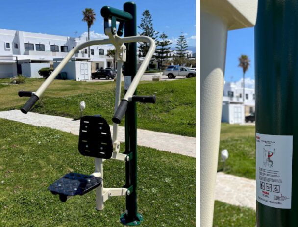 Όργανο Υπαίθριας Άσκησης Έλξεων Πλάτης