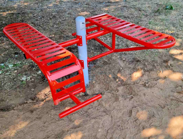 Όργανο Υπαίθριας Άσκησης Πάγκος Κοιλιακών & Ραχιαίων