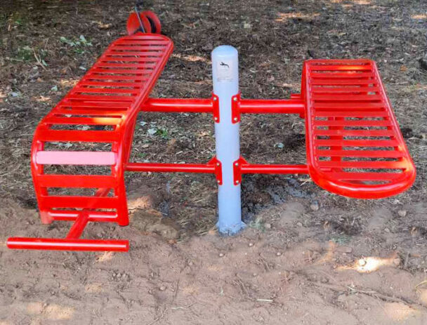 Όργανο Υπαίθριας Άσκησης Πάγκος Κοιλιακών & Ραχιαίων