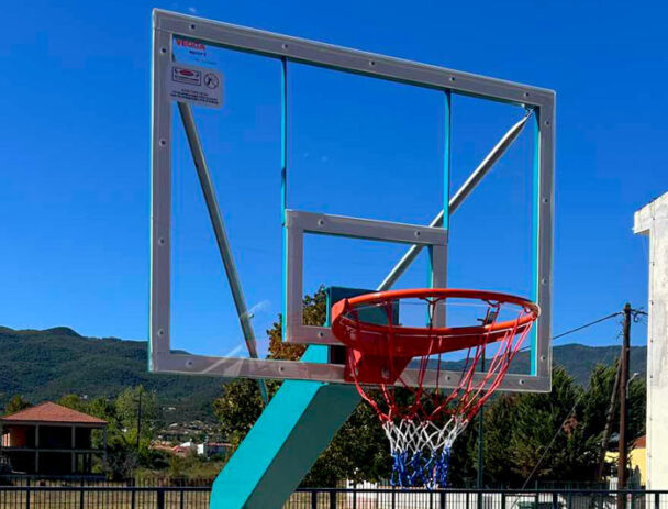 Πλήρες σετ ταμπλό 120x90cm για Σχολική Μπασκέτα