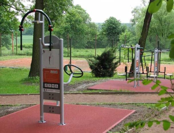 Όργανο Υπαίθριας Άσκησης Εκγύμνασης Άνω Άκρων - με πυλώνα