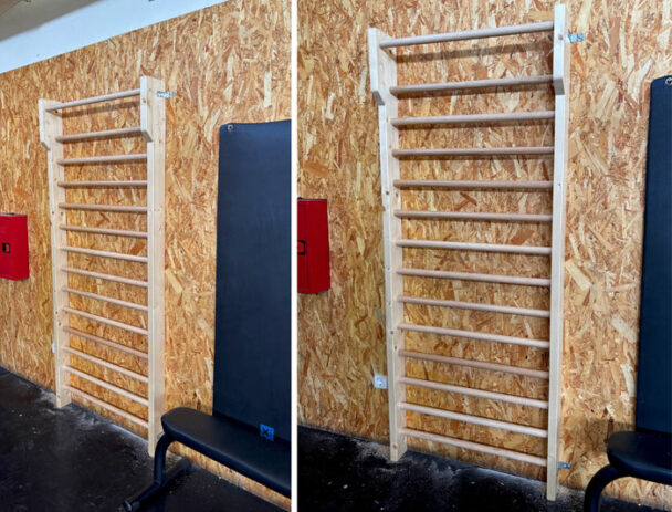 Ξύλινο Πολύζυγο Τοίχου 220x90cm