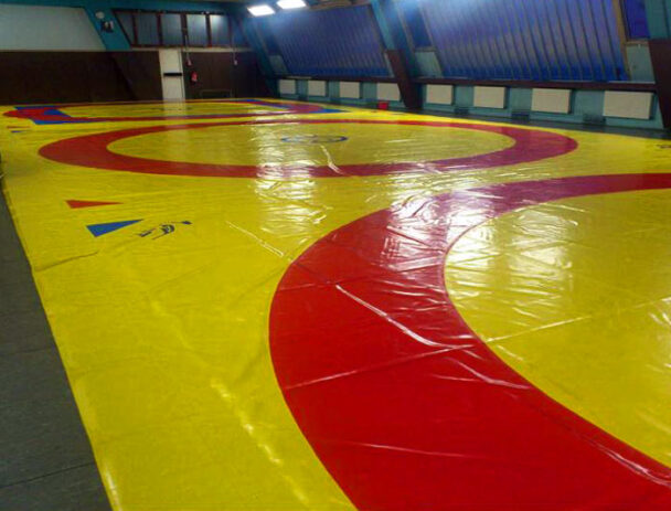 Δάπεδο Πάλλης 6m x 6m x 50mm - Πλακίδια PE Πάχους 5cm 1x2m