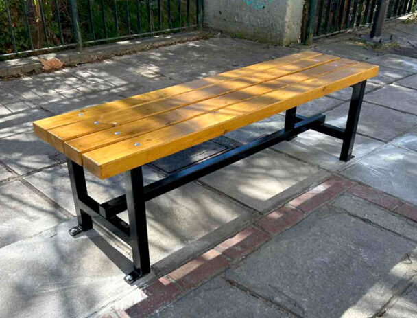 Παγκάκι Πάρκου Βιδωτό Χωρίς Πλάτη