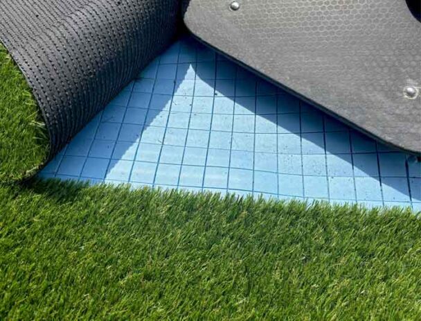 Συνθετικός Χλοοτάπητας με υπόστρωμα Shock Pad