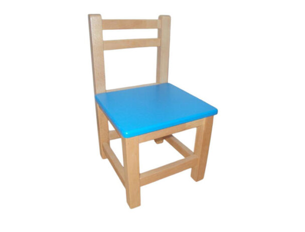 Παιδικό Ξύλινο Καρεκλάκι Δίχρωμο 33x34x58 cm