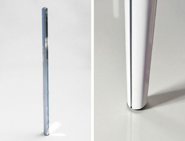 Σετ Ορθοστάτες Βόλλευ Αλουμινίου-Oβάλ 120x100mm