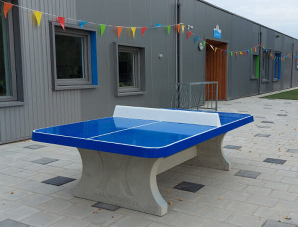 Τραπέζι Ping Pong Τσιμεντένιο Outdoor με Στρογγυλεμένες Γωνίες