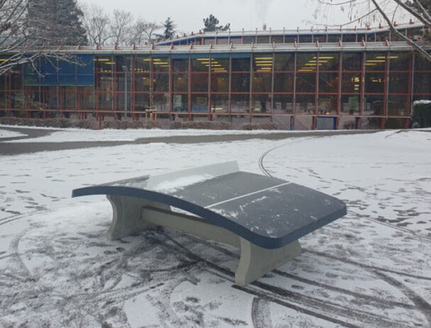 Τραπέζι Ποδοβόλει Τσιμεντένιο Outdoor