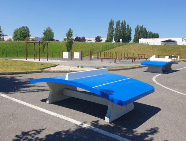 Τραπέζι Ποδοβόλει Τσιμεντένιο Outdoor