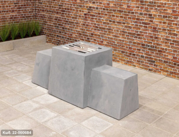 Παγκάκι Παιχνιδιού Τσιμεντένιο 2 ατόμων