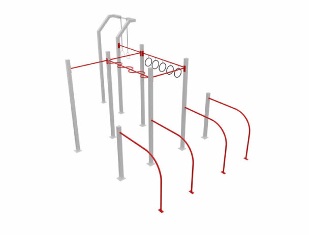 Σύνθετο Όργανο Υπαίθριας Άσκησης Καλλισθενικής 32