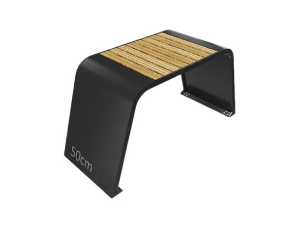 Πάγκος 50cm Υπαίθριας Άσκησης Καλλισθενικής - Με επένδυση Ξύλου