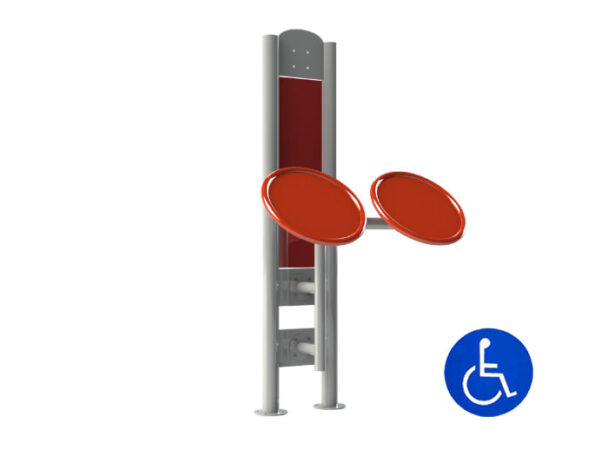 Όργανο Υπαίθριας Άσκησης Εκγύμνασης Ώμων - Tai Chi Wheels (ΑΜΕΑ)