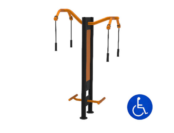 Διπλό Όργανο Υπαίθριας Άσκησης Εκγύμνασης Άνω Άκρων (ΑΜΕΑ)