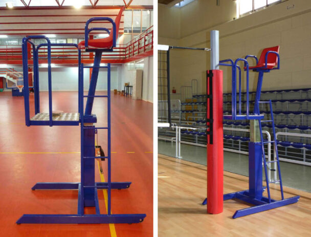 Σκάλα Διαιτητή Volley Τηλεσκοπική - Αγωνιστικών προδιαγραφών