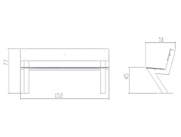 Παγκάκι Πλατείας HPL Παγκάκι Πλατείας HPL