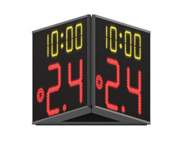 Ψηφιακό χρονόμετρο επίθεσης 24’’ Δευτερολέπτων FS-24s-3B FIBA Approved -3  Πλευρών