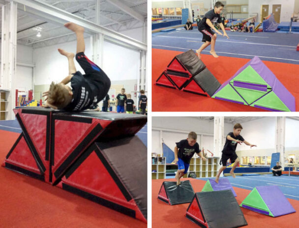 Σετ 2 τεμαχίων Slanted Ninja Steps